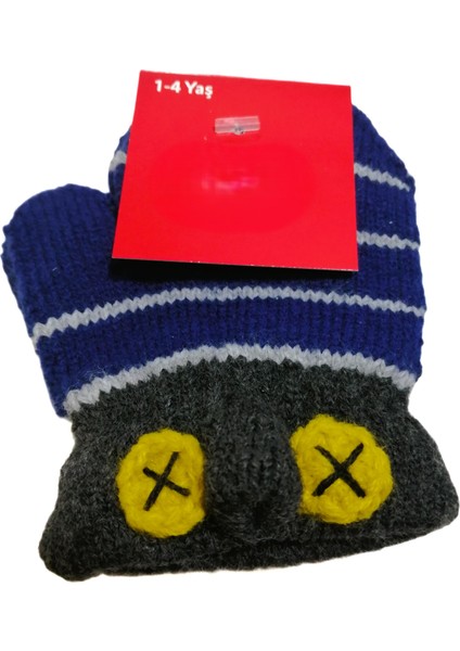 Erkek Bebe Örme Tek Parmaklı Eldiven 1-4 Yaş fırsatları