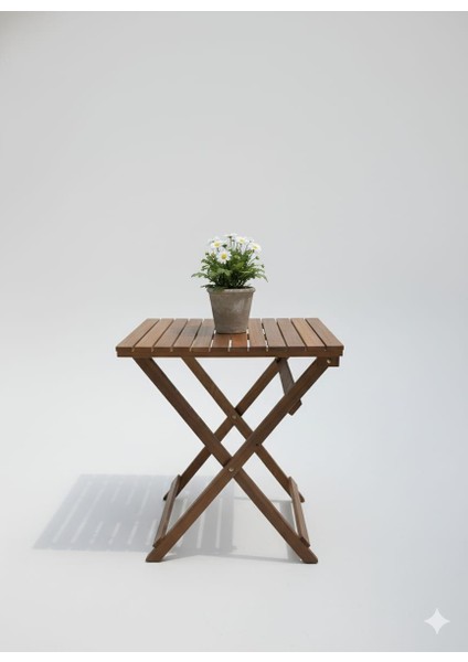 Katlanır Ahşap Sehpa