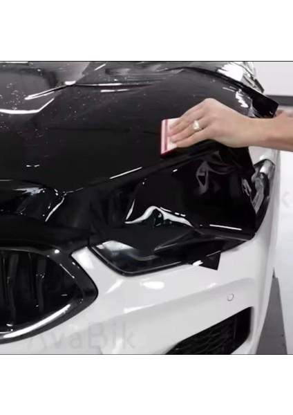 Siyah Tavan (100CM x 152CM) Boya Kaput Koruma Filmi Ppf - Tph Poliüretan 160 Mikron