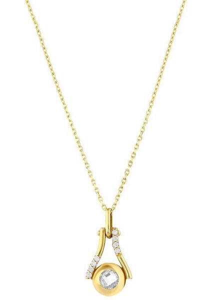 Altın Tasarım Kolye - 14K