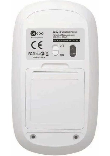 Lecoo WS214 Beyaz Optik Kablosuz Mouse fırsatları