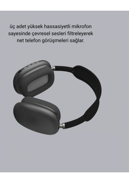Bluetooth 5.0 Kulak Üstü Kulaklık – Gürültü Engelleme, Uzamsal Ses, Hızlı Şarj modelleri