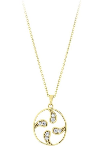 Tasarım Altın Kolye - 14K