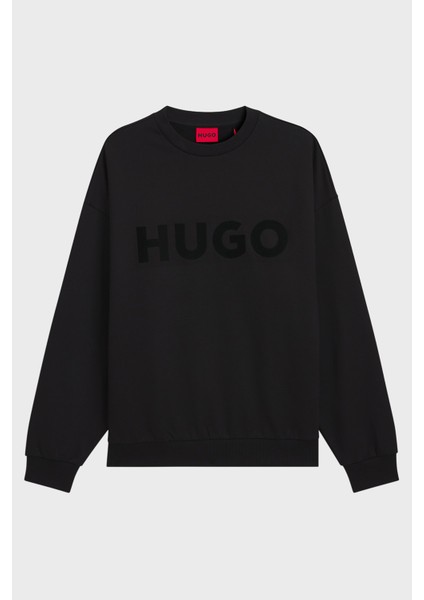 Logolu Pamuklu Regular Fit Bisiklet Yaka Sweat Erkek Sweat 50538778 001 indirimleri