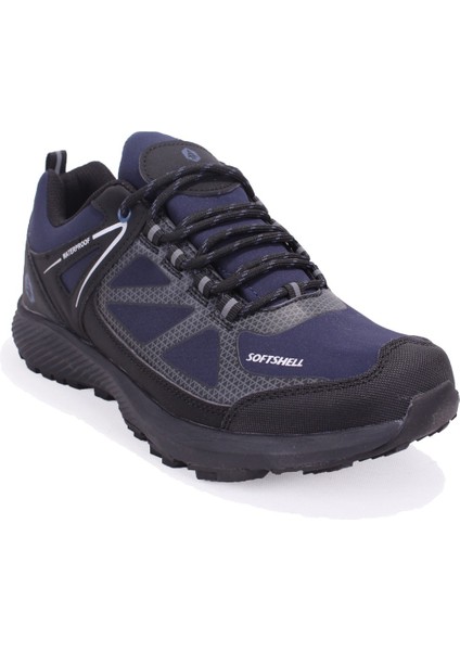 10121831 Walker Lacivert Gri Ortopedik Outdoor Su Geçirmez Erkek Spor Ayakkabı