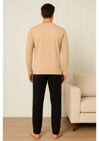 Erkek 1908 Uzun Kol % 100 Pamuk Pijama Takımı Taş fiyatları