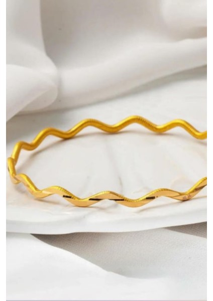 Zizzag Form Dold Kaplama Bilezik modelleri