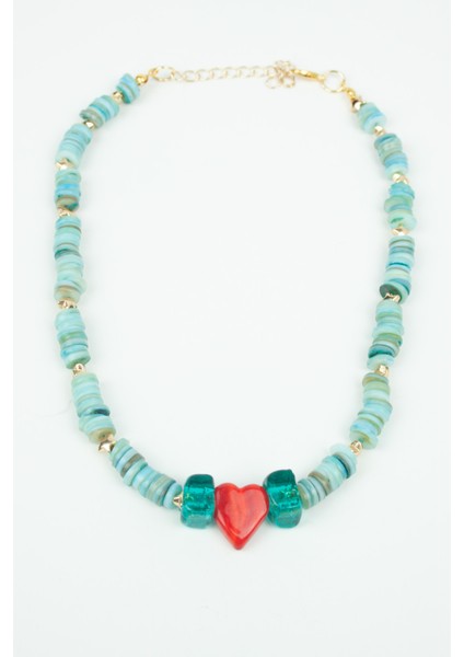 Mavi Sedef Kolye modelleri