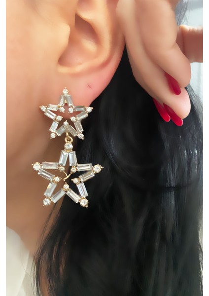 Yıldız Kristal Küpe fiyatları