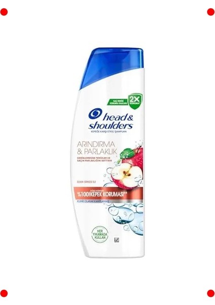 Kepek Karşıtı Arındırıcı & Parlaklık Şampuanı 330ML