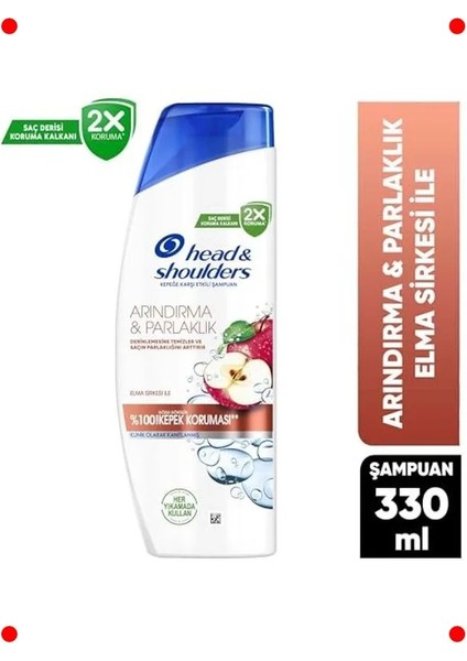 Kepek Karşıtı Arındırıcı & Parlaklık Şampuanı 330ML fiyatları