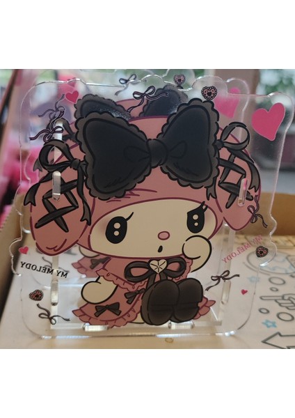 My Melody Figürlü Şeffaf Pleksi Masa Üstü Kalemlik AD87597 fırsatları