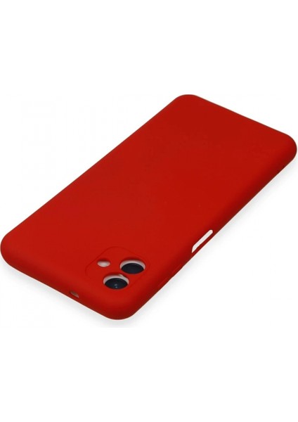 Samsung Galaxy A04E Kılıf Nano Içi Kadife Silikon - Kırmızı (K95) fırsatları
