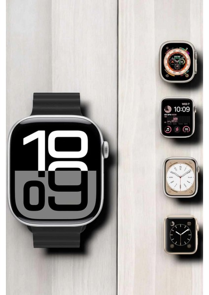 Yeni Nesil Ultra Akıllı Saat Titreşimli, Uyku & Sağlık Takibi, Çift Kordon indirimleri