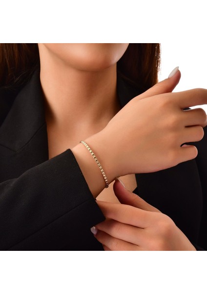 Tasarım Altın Kelepçe - 14K modelleri