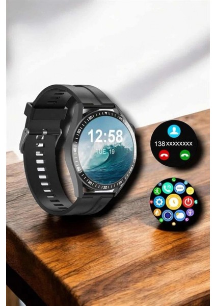 Nfc ve Kablosuz Şarjlı Akıllı Saat Ekg, Nabız & Spor Modları Ile Ios ve Android Uyumlu modelleri