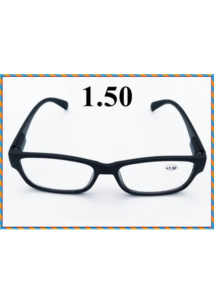 (1.50) Unisex Kitap Okuma Gözlügü & Bilgisayar Gözlüğü & Yakın Çalışma Gözlüğü 1 Adet (Videolu Ürün)