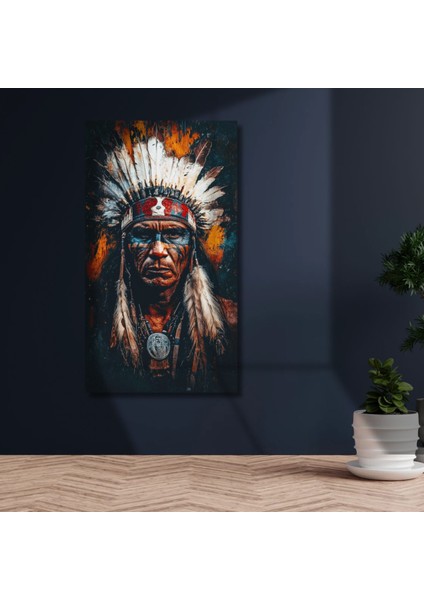 Uv Digital Baskı 4mm Kırılmaz Cam Kızıl Derili Duvar Tablosu