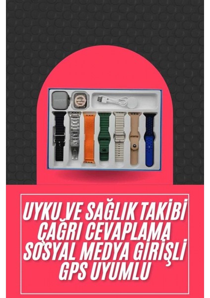 Akıllı Saat Unisex Akıllı Saat Çoklu Kordon Seçeneği Çelik Kordon Plastik Kordon