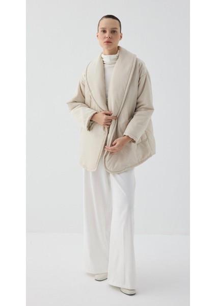 Kuşaklı Şişme Mont Kadın fiyatları