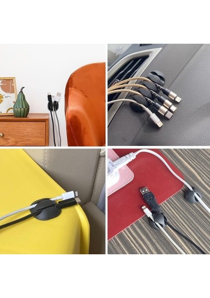 Yapışkanlı Kablo Sabitleyici Düzenleyici 16'lı Paket fırsatları