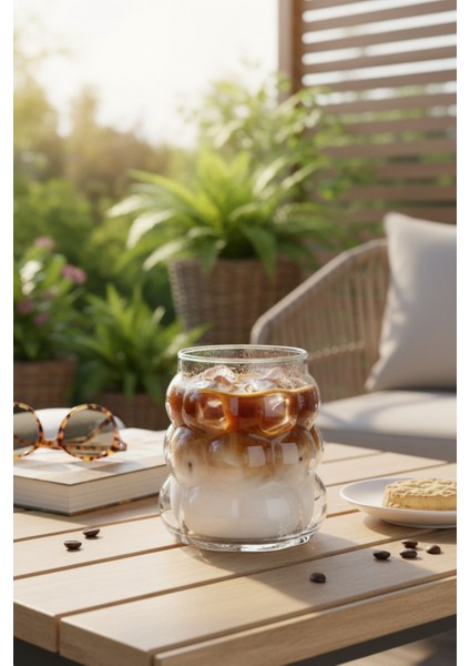 Üzüm Desenli Soğuk Kahve Bardağı Meşrubat Bardağı Casapetra fırsatları