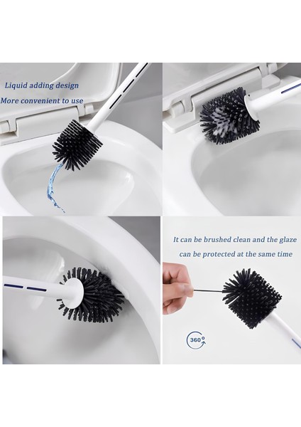 Deterjan Hazneli Silikon Tuvalet Fırçası fiyatları