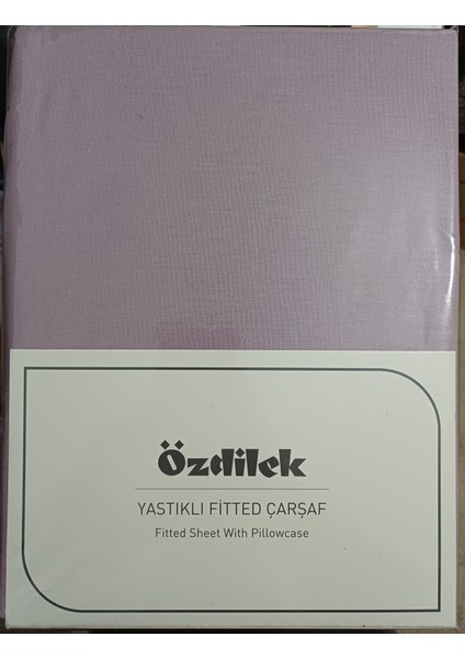 Colourist Fitted Çarşaf Vizon %100 Pamuk Tek Kişilik Yastık Kılıflı