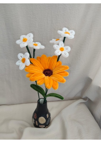 Vazoda Ayçiçeği Aranjmanı