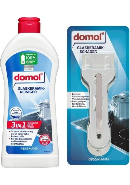 Ocak Kazıyıcı Spatula ve Losyon Seti