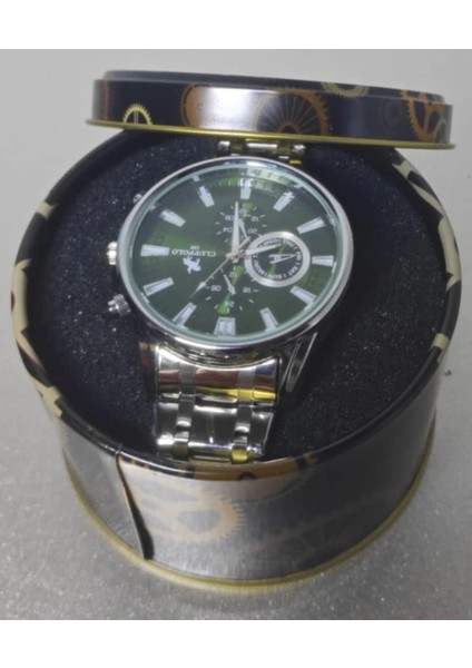 Erkek Saat Çelik Kordon Kronograf Tasarım Quartz Kol Saati fırsatları