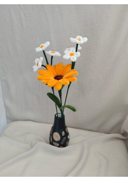 Vazoda Ayçiçeği Aranjmanı