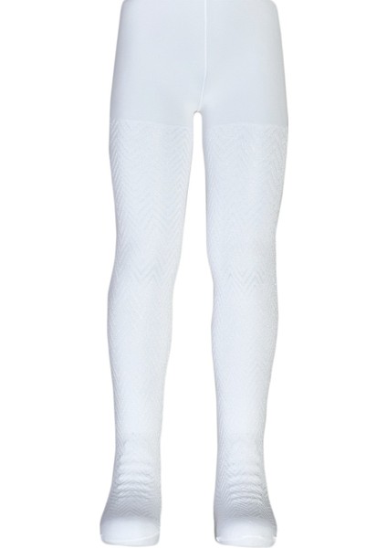 Ebru Desenli Mikro Çocuk Külotlu Çorap