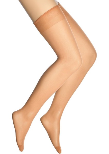 20 Denye Lastikli Dizüstü Kadın Çorap