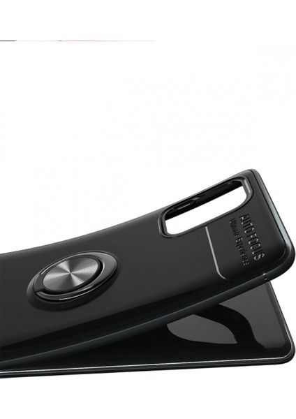 Samsung Galaxy M31S Kılıf Range Yüzüklü Silikon - Siyah (K95) modelleri