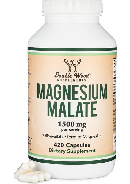 Magnesium Malate 1,500MG 420 Caps