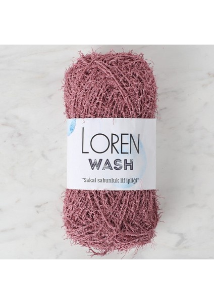 Loren Wash Gül Kurusu El Örgü Ipi - R138 - 34028