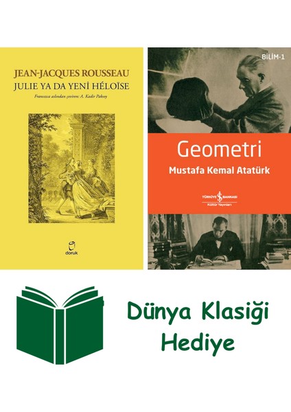 Julie Ya Da Yeni Heloise + Geometri + Dünya Klasiği Hediye