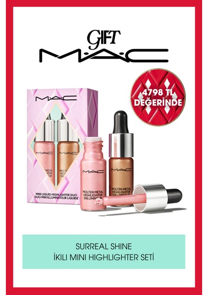 Molten Metal Highlighter Ikili Aydınlatıcı Seti | Yılbaşı Koleksiyonu