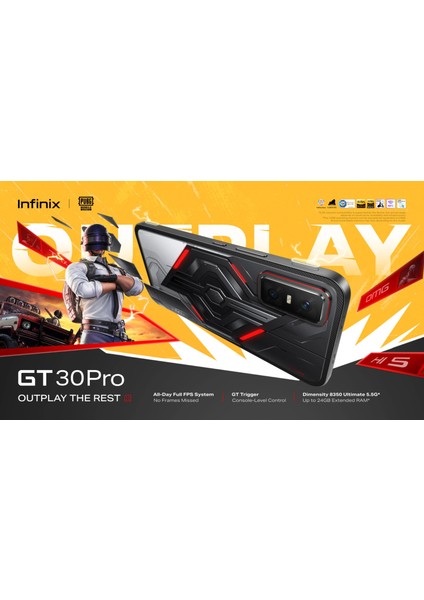 Infinix Gt 30 Pro 12GB+256GB Akıllı Cep Telefonu + Xw3 Akıllı Saat Hediyeli fırsatları