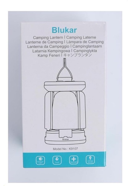 Blukar Şarj Edilebilir Kamp Feneri, Kamp Işıkları Lambası - 7 Işık Modu 60 LED Ultra Parlak LED Çadır Lambası 10+ Saat Pil Ömrü Dış Mekan, Acil Durum, Balık Tutma, Yürüyüş Vb. Için modelleri