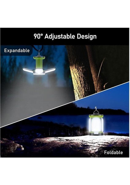 Blukar Şarj Edilebilir Kamp Feneri, Kamp Işıkları Lambası - 7 Işık Modu 60 LED Ultra Parlak LED Çadır Lambası 10+ Saat Pil Ömrü Dış Mekan, Acil Durum, Balık Tutma, Yürüyüş Vb. Için indirimleri