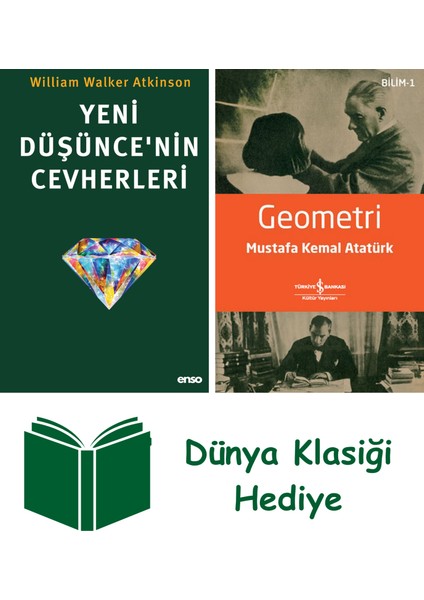 Yeni Düşünce’nin Cevherleri + Geometri + Dünya Klasiği Hediye