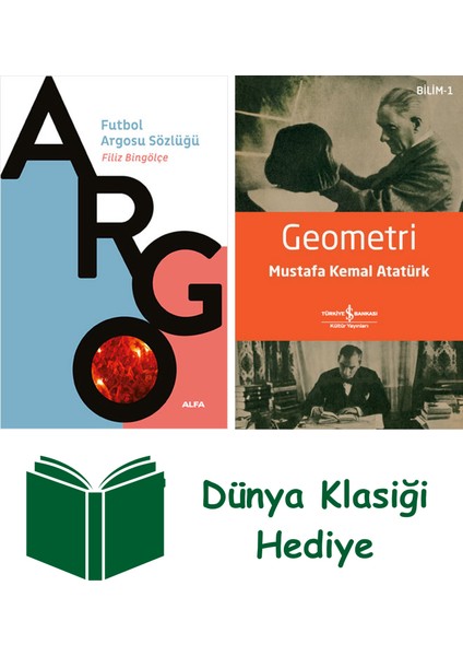 Futbol Argosu Sözlüğü + Geometri + Dünya Klasiği Hediye