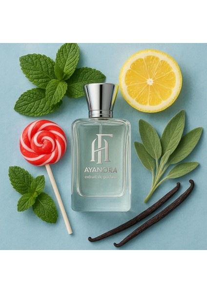 AY001 Extrait 100 ml Erkek Parfüm _nane, Yeşil Elma, Limon, Tonka Fasulyesi, Amber, Vanilya, Meşe Yosunu Içerir., fiyatları