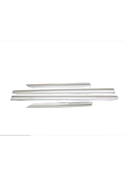 Renault Clio-5 Uyumlu Yan Kapı Çıtası Krom 4 Parça 2019 Ve Sonrası Modeller İçin