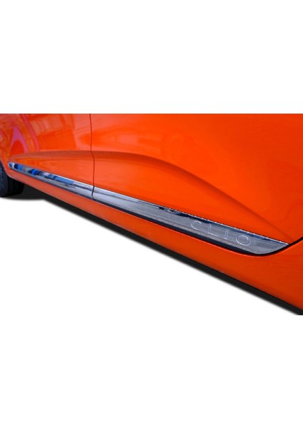 Renault Clio-5 Uyumlu Yan Kapı Çıtası Krom 4 Parça 2019 Ve Sonrası Modeller İçin modelleri