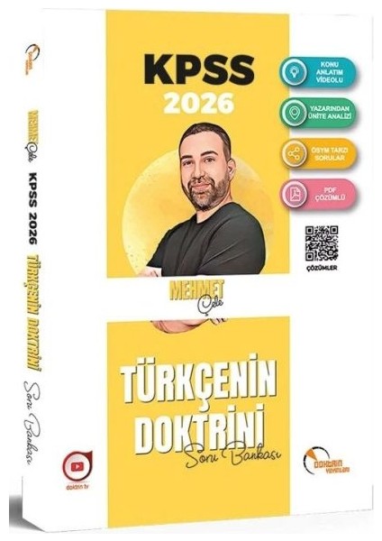 Doktrin 2026 Kpss Türkçenin Doktrini Soru Bankası Çözümlü