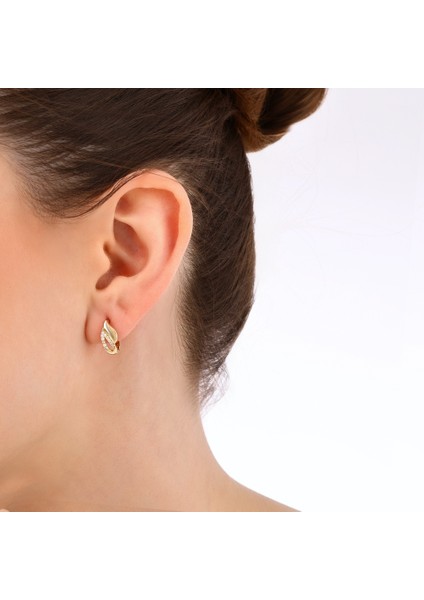 Altın Tasarım Küpe - 14K modelleri