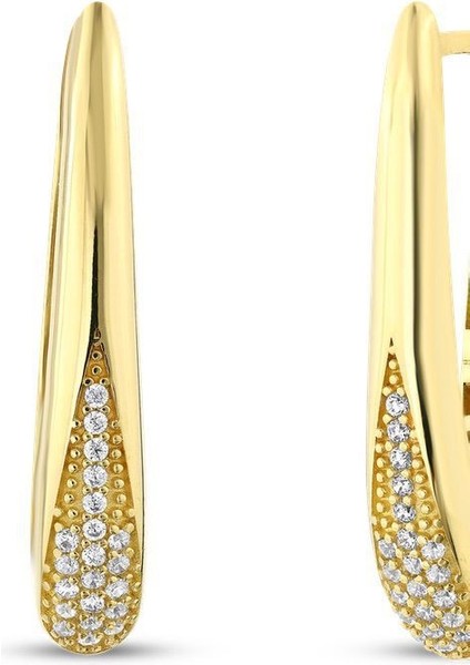 Altın Tasarım Küpe - 14K fiyatları